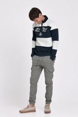 JVZ Cal&ccedil;a jogger cargo bege