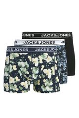 Jack & Jones PLUS Pack 3 boxers estampados preto