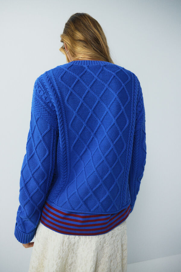 High Spirits Oxford Sweater azul