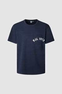 Pepe Jeans Camiseta estampada com logotipo de corte regular