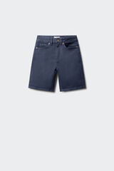 Springfield Kids Washed 5-pocket Bermuda shorts for boys blue
