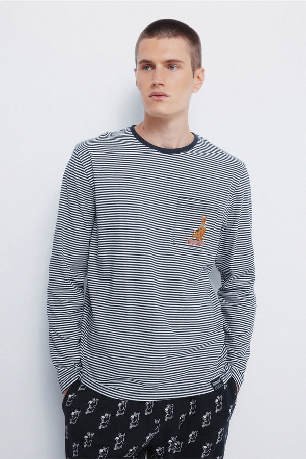 Springfield Pijama comprido do Scooby Doo azul