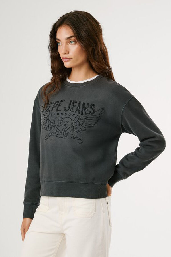 Pepe Jeans Sweatshirt Beberly cinzento