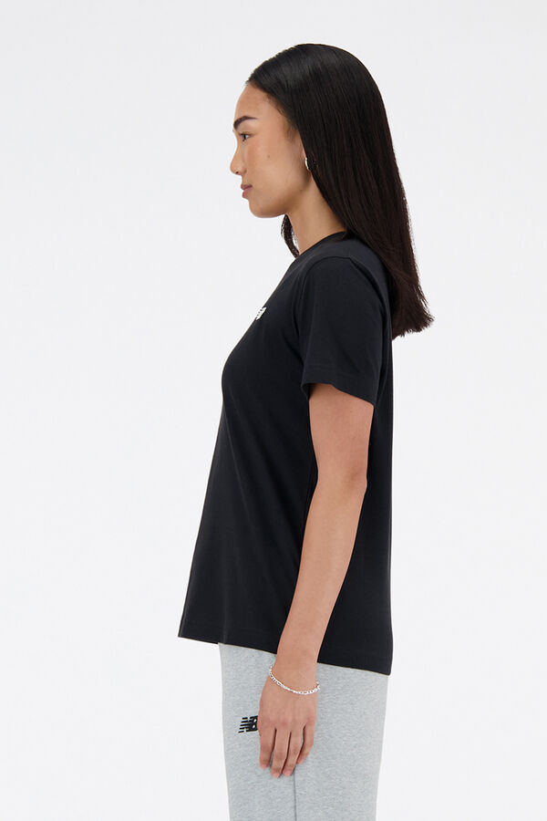New Balance T-shirt desportiva b&aacute;sica preto