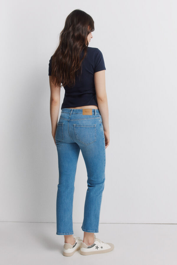 Springfield Kick flare jeans blue