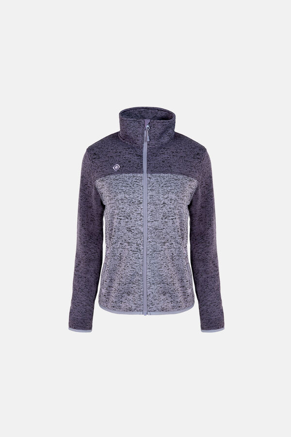 Izas  Casaco polar de malha rosa