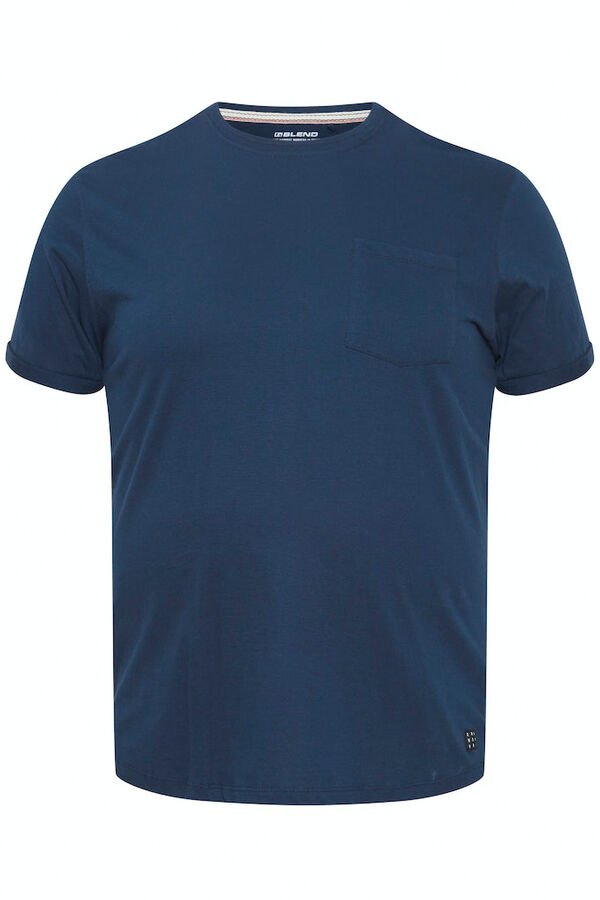 Blend PLUS Camisola de manga curta azul