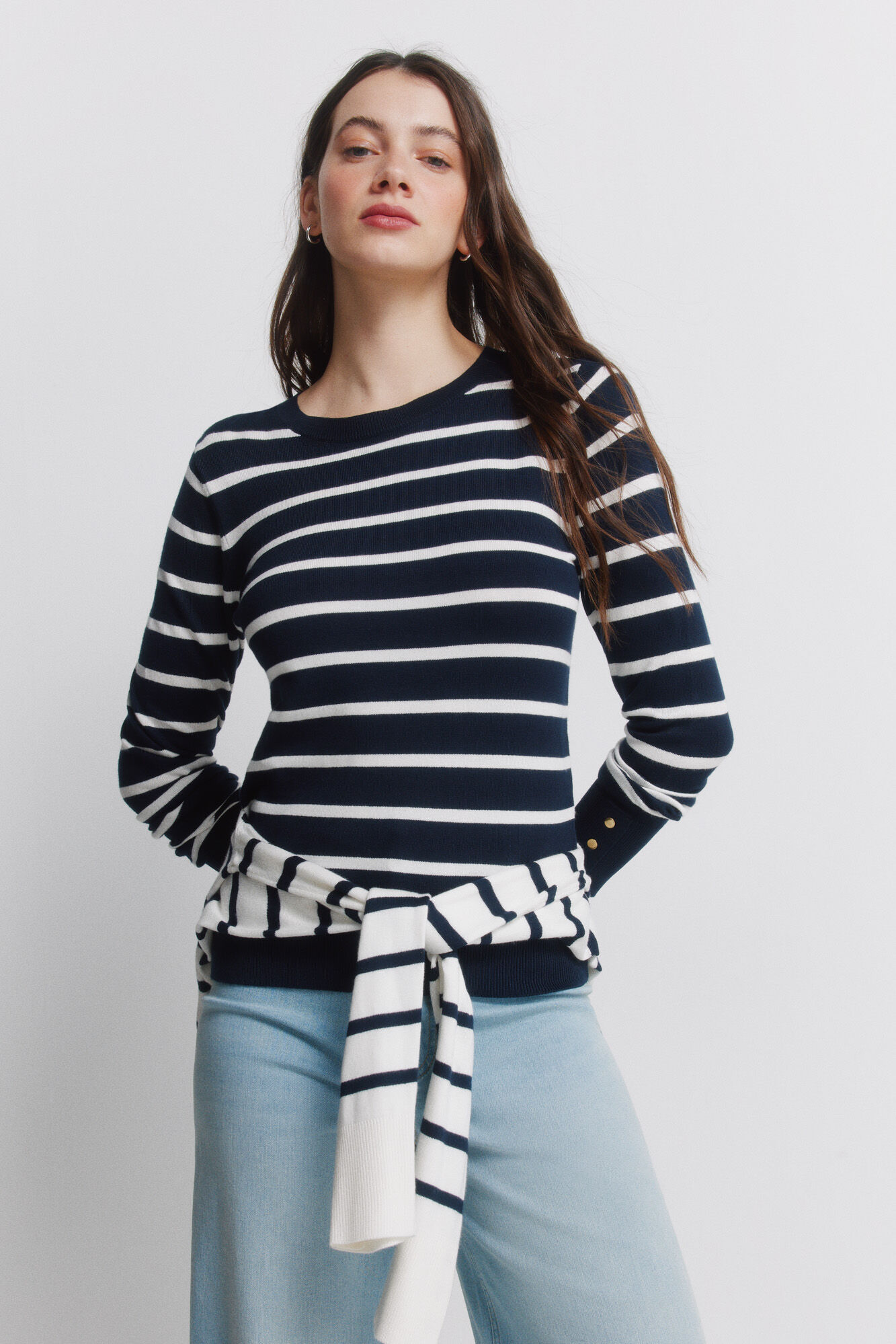 Springfield Jersey fino botones pu&ntilde;os