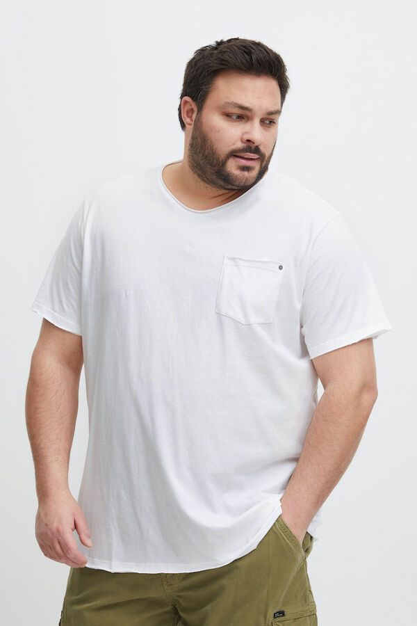 Blend PLUS Camisola de manga curta branco