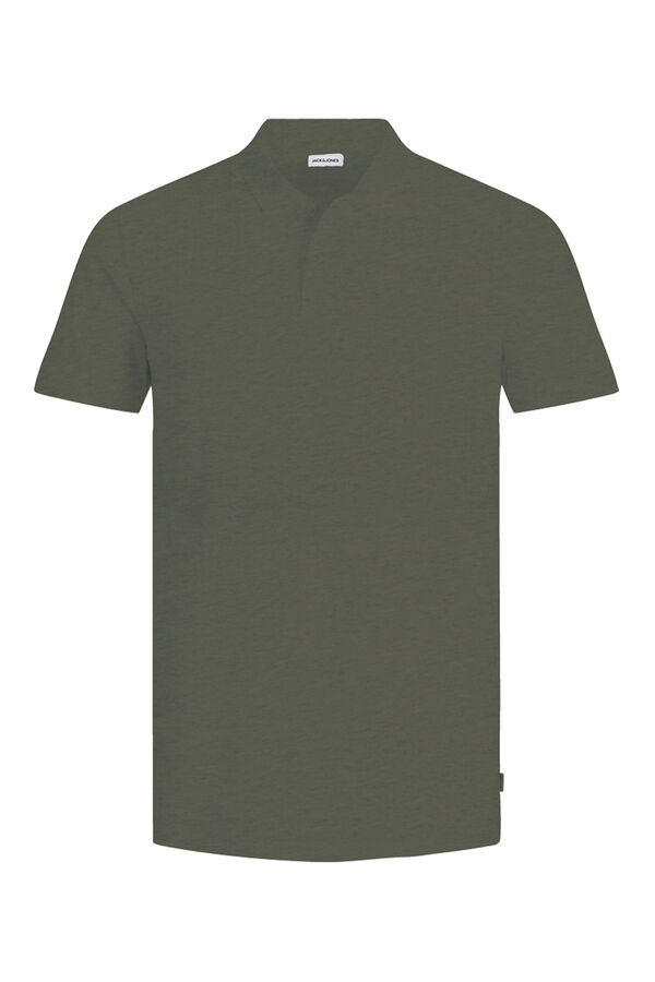 Jack & Jones Polo de malha regular fit estampado