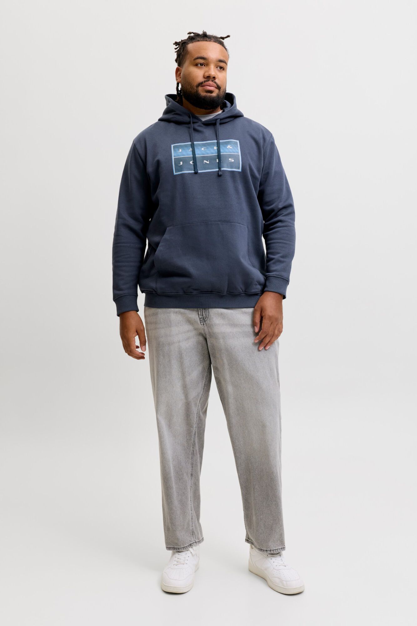 Jack & Jones PLUS Sudadera regular con capucha