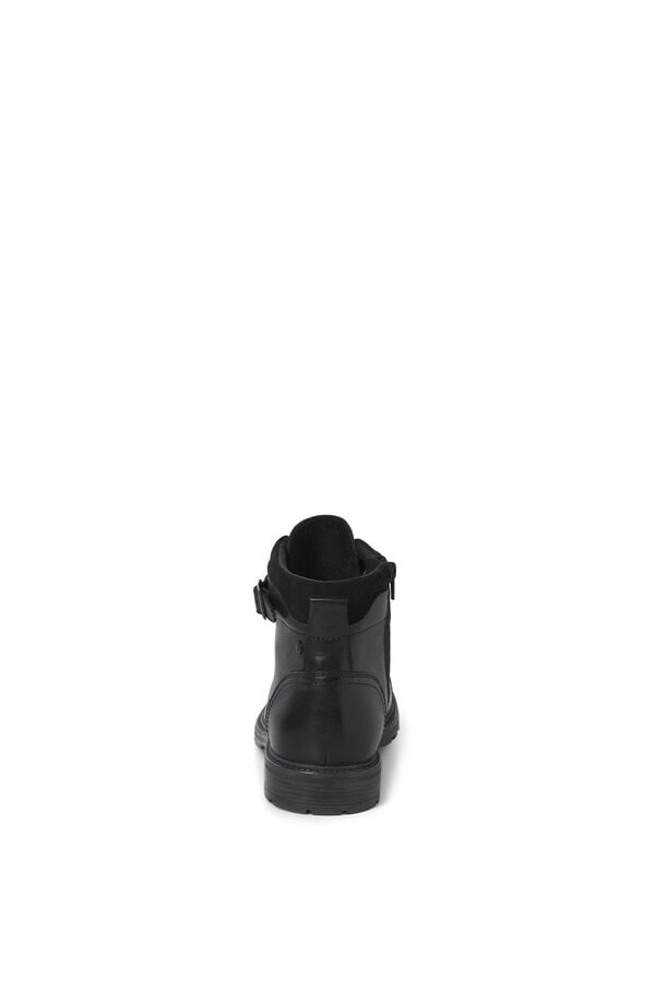 Jack & Jones High leather boots black