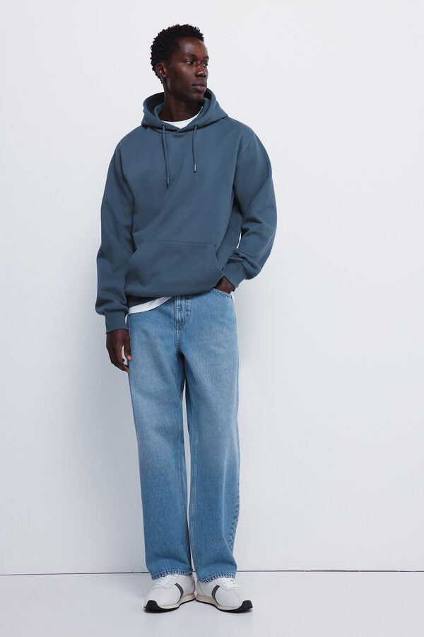 Springfield Capuz básico com sweatshirt  azul