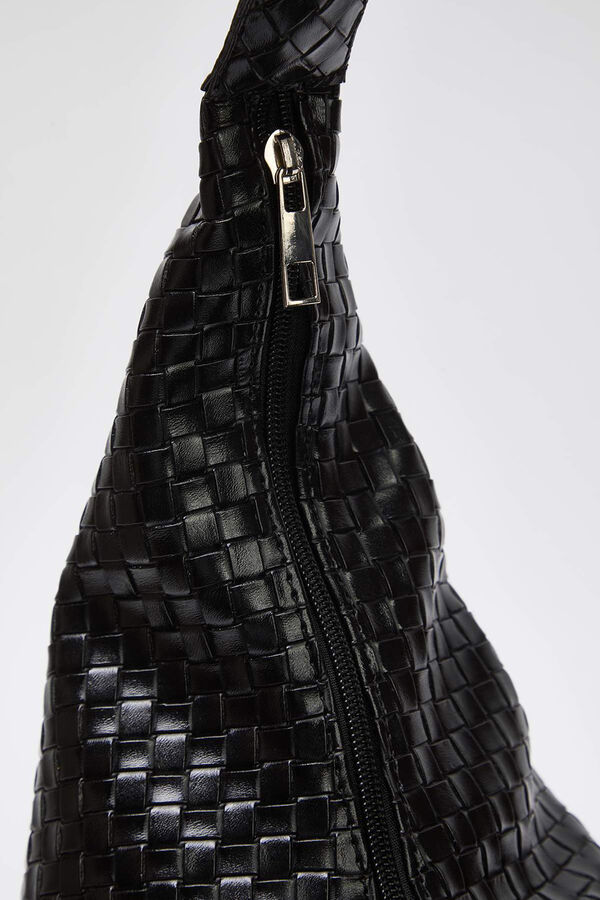 Trendyol Mala tote bag com n&eacute;cessaire preto