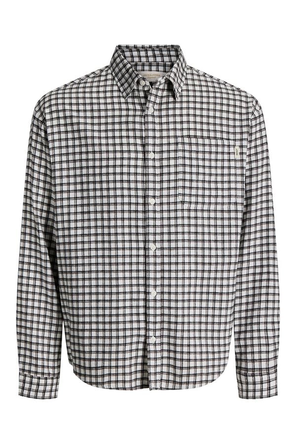 Jack & Jones Camisa de flanela branco