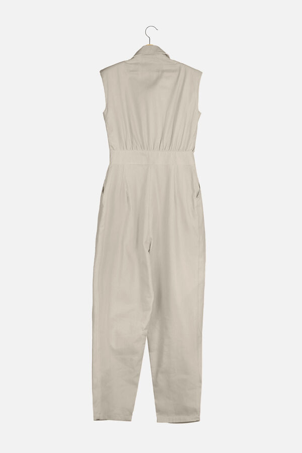 Trendyol Macac&atilde;o sem mangas com bot&otilde;es cinzento