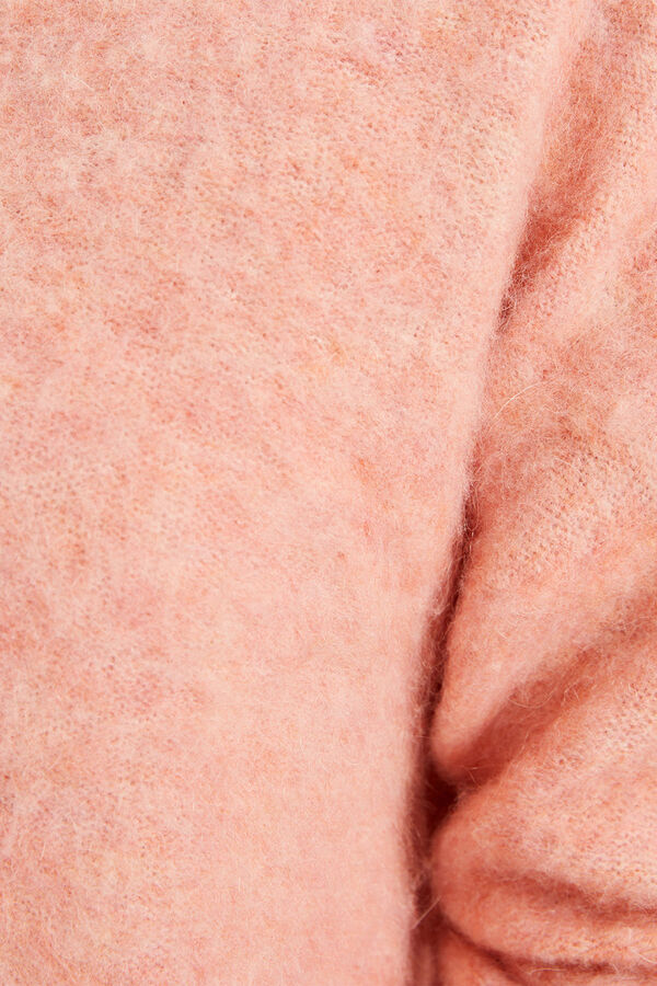 System Action camisola com decote em V borgonha