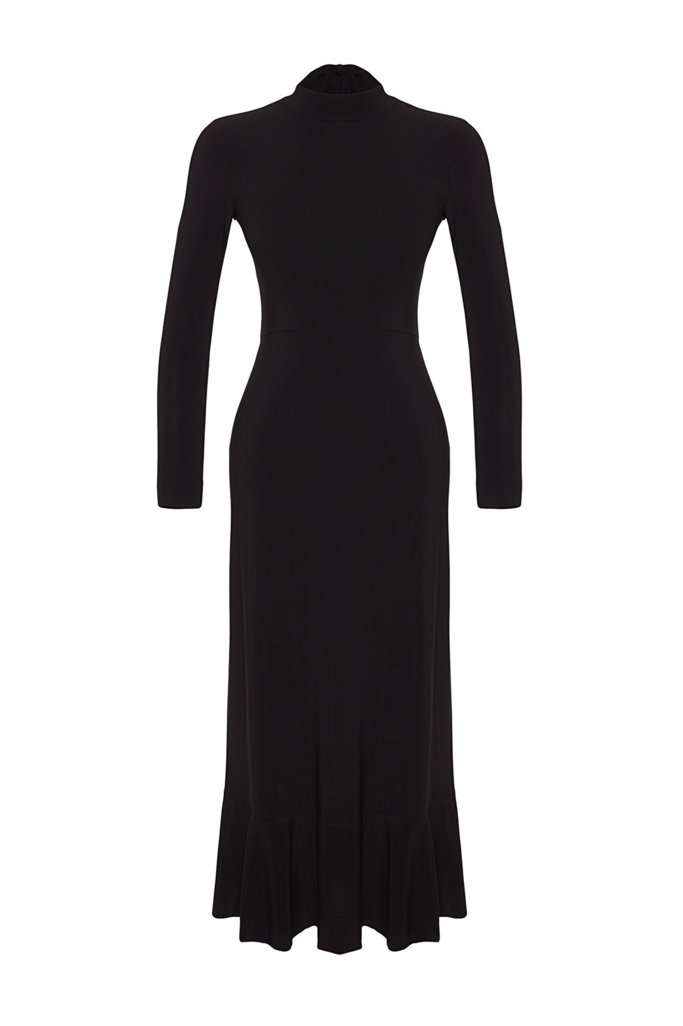 Trendyol Vestido midi con espalda abierta