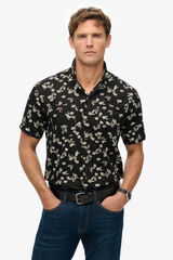 Superdry Short-sleeved shirt black
