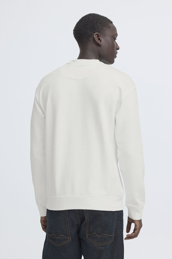 Blend Sweatshirt gola redonda branco