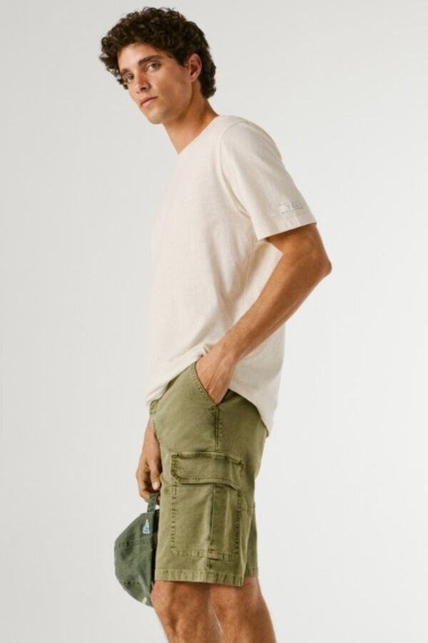 Pepe Jeans Cal&ccedil;&otilde;es cargo Caqui escuro