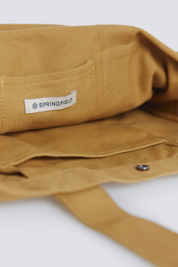 Springfield Mala de viagem em lona castanho