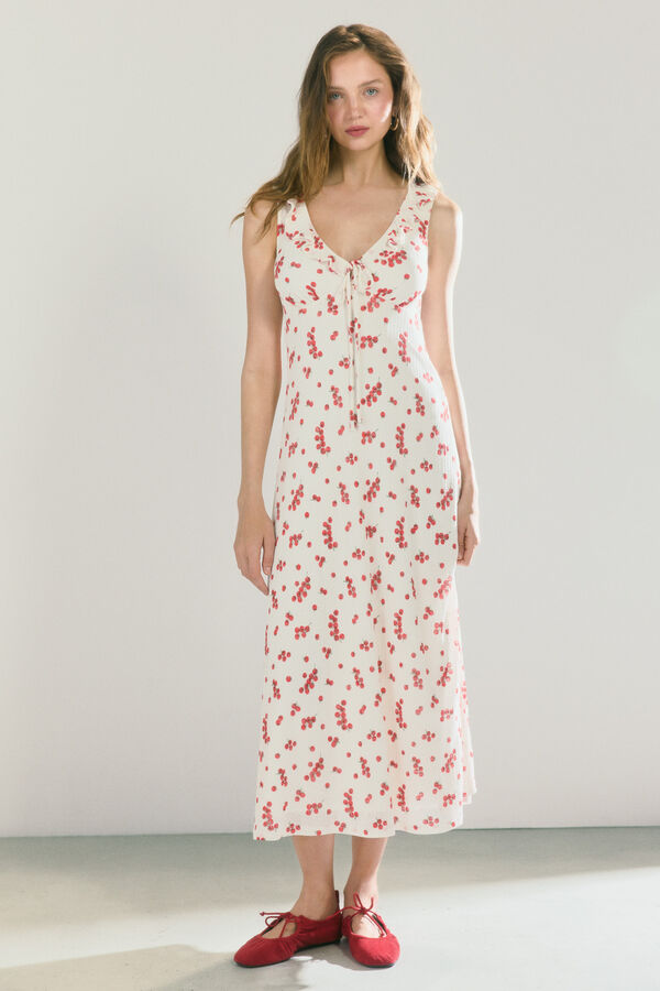 High Spirits Vestido Minty Caqui escuro