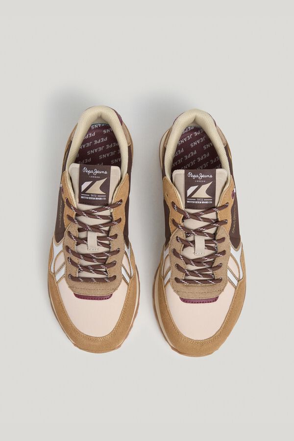 Pepe Jeans Sapatilhas de running retro castanho