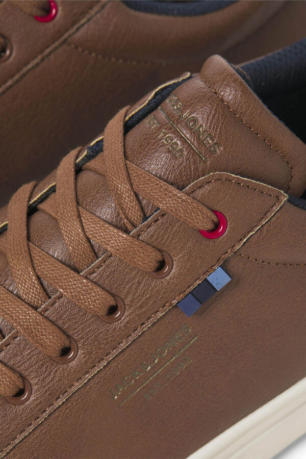 Jack & Jones Tênis de pele sintético cru
