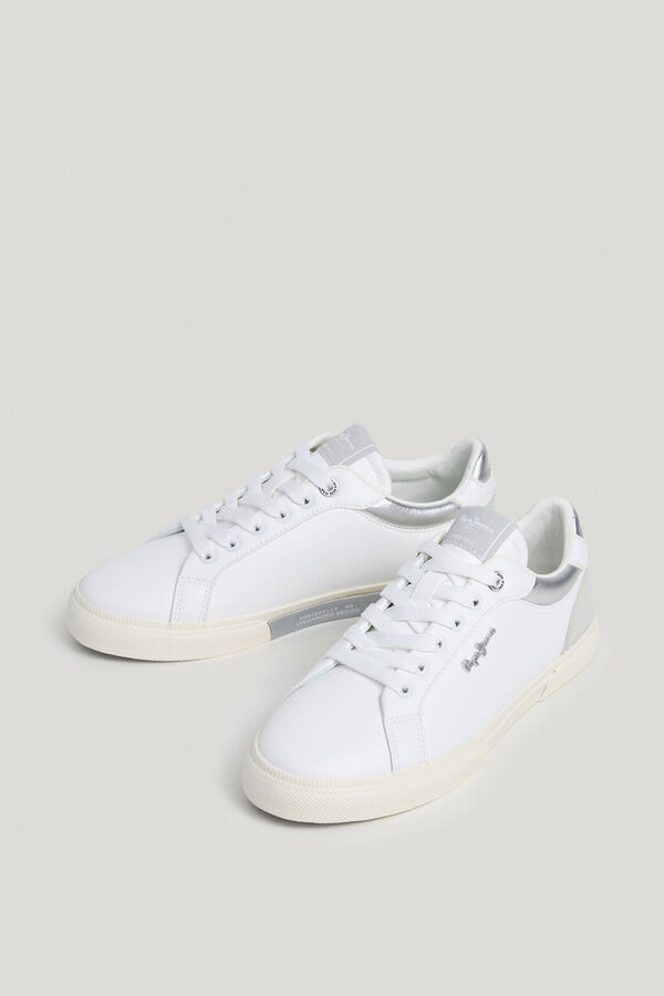 Pepe Jeans T&ecirc;nis Kenton Court W cinzento