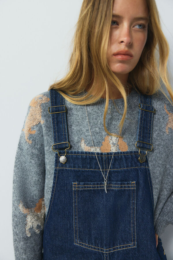 High Spirits Valentine Pinafore azul