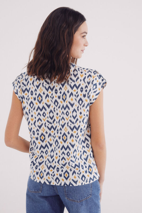 Springfield T-shirt animal print estampado