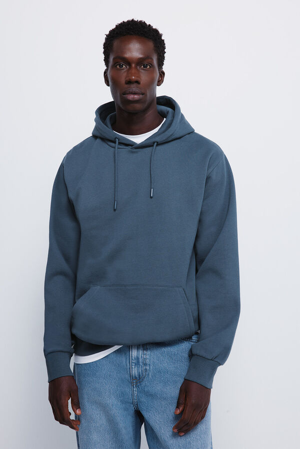 Springfield Capuz básico com sweatshirt  azul
