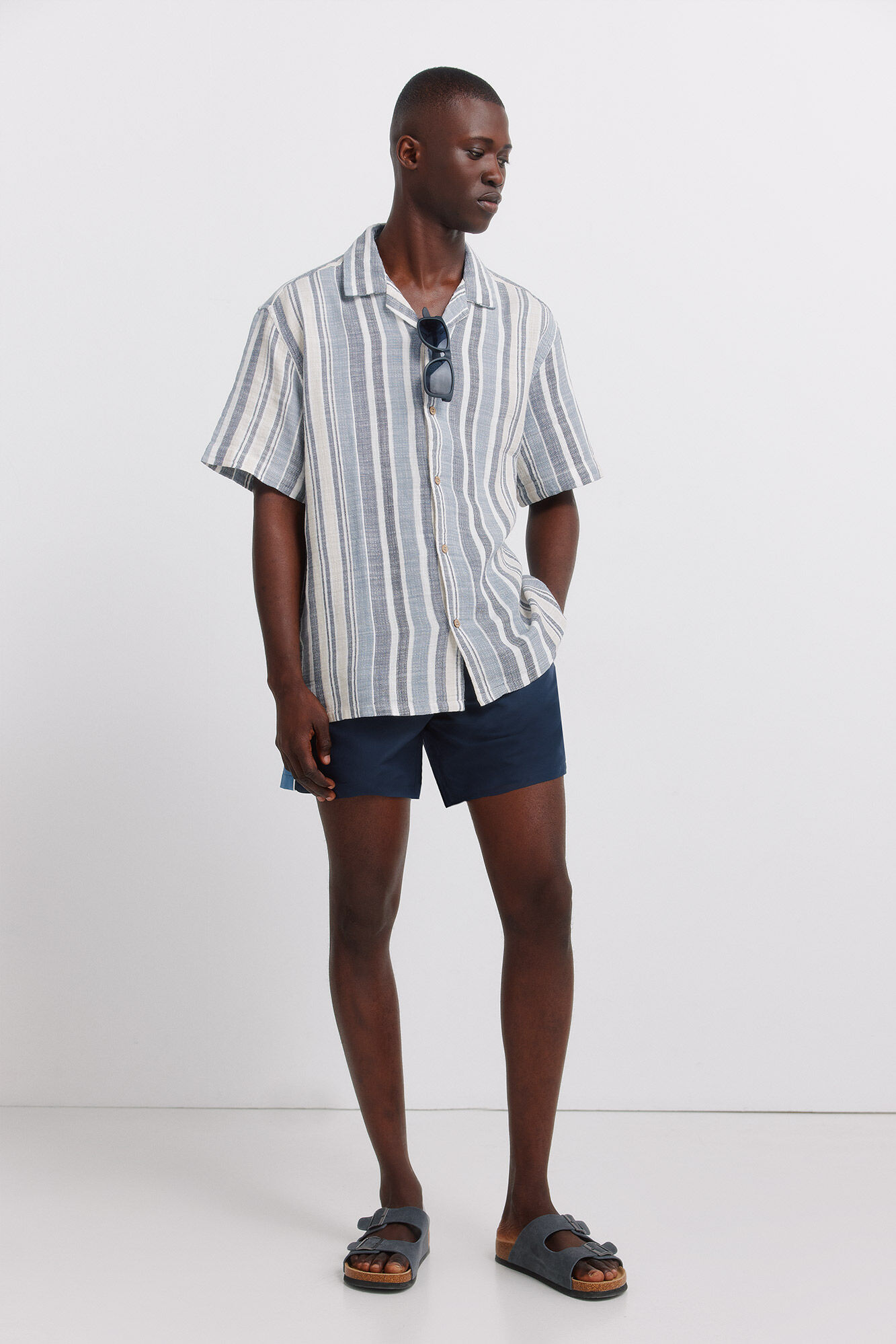 Springfield Fato de banho liso com cortes