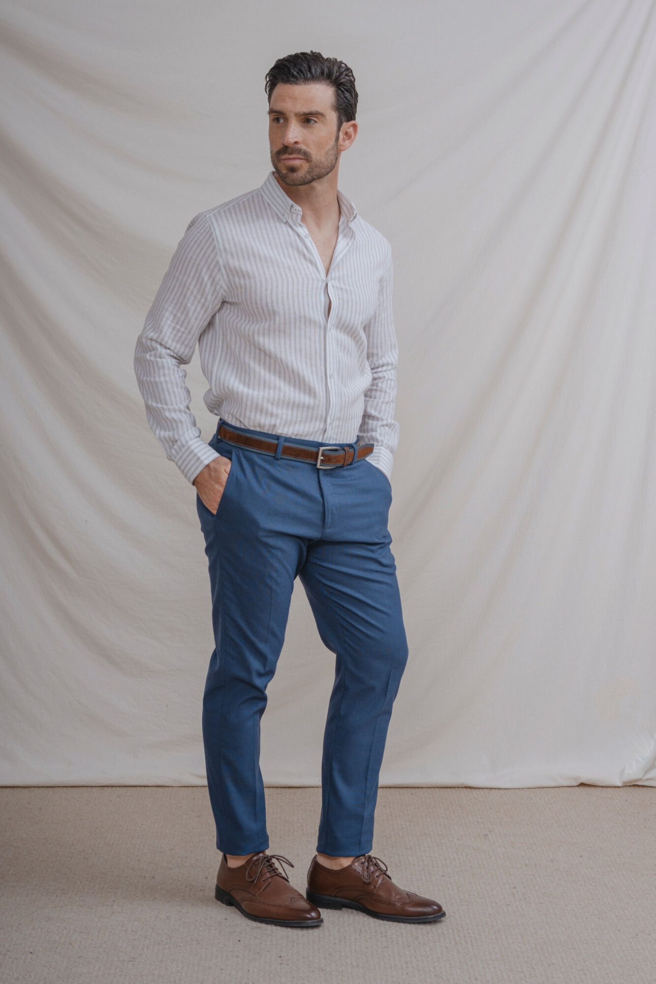 Celopman Camisa rayas
