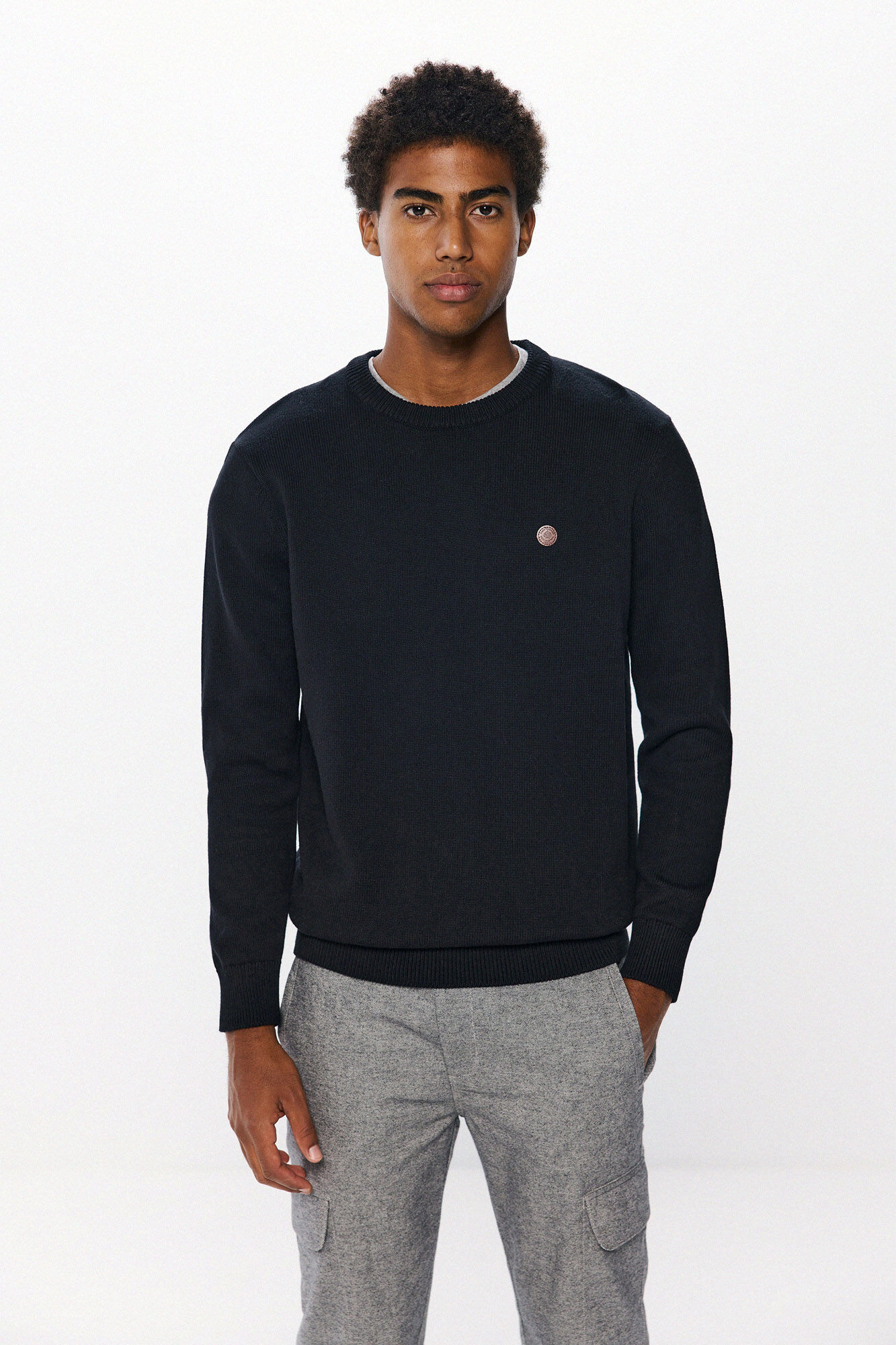 Plain colour jumper Men s jumpers and cardigans Cortefiel