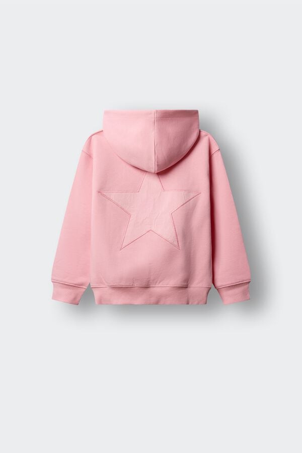 Springfield Kids Sudadera estrella ni&ntilde;a rosa