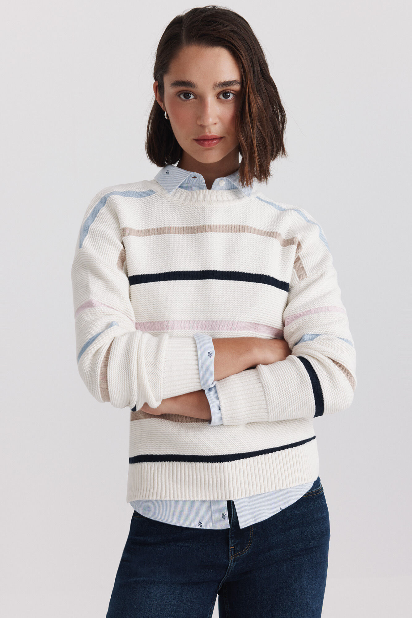 Springfield Camisola de riscas