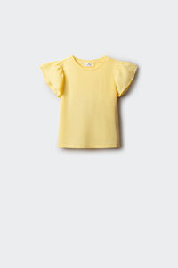 Springfield Kids T-shirt de manga curta com folhos menina