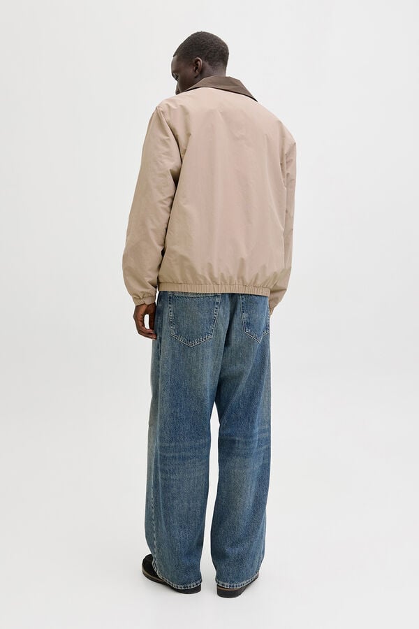 Jack & Jones Jaqueta curta com barra franzida cru