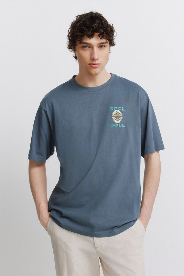 Springfield T-shirt Rbel nativa azul