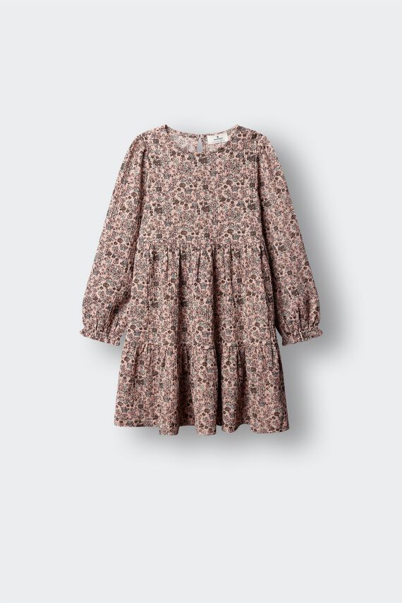 Vestido flores niña