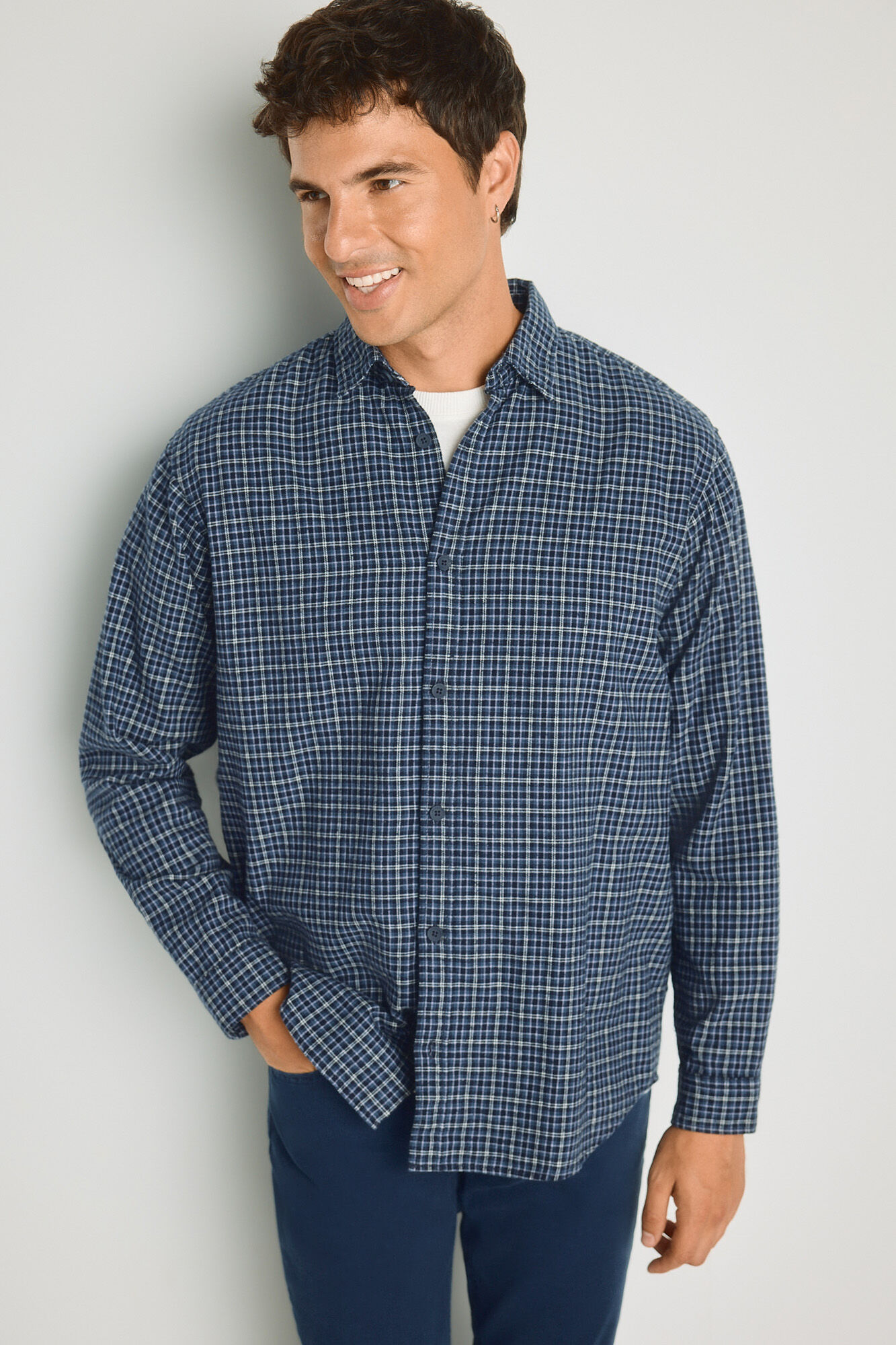 Jack & Jones Camisa aos quadrados