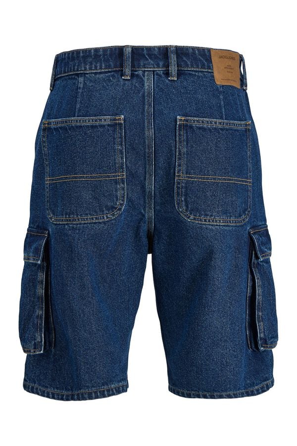 Jack & Jones Bermuda cargo baggy fit azul