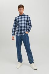 Jack & Jones Camisa cuadros azul