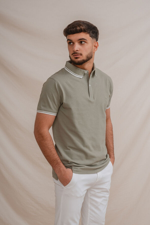 Celopman Polo b&aacute;sico verde