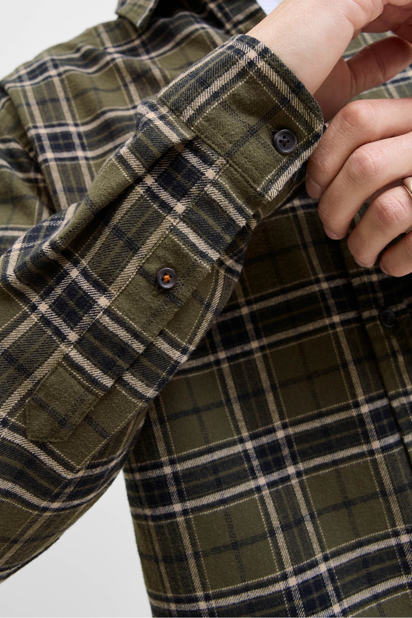 Jack & Jones PLUS Camisa xadrez b&aacute;sica