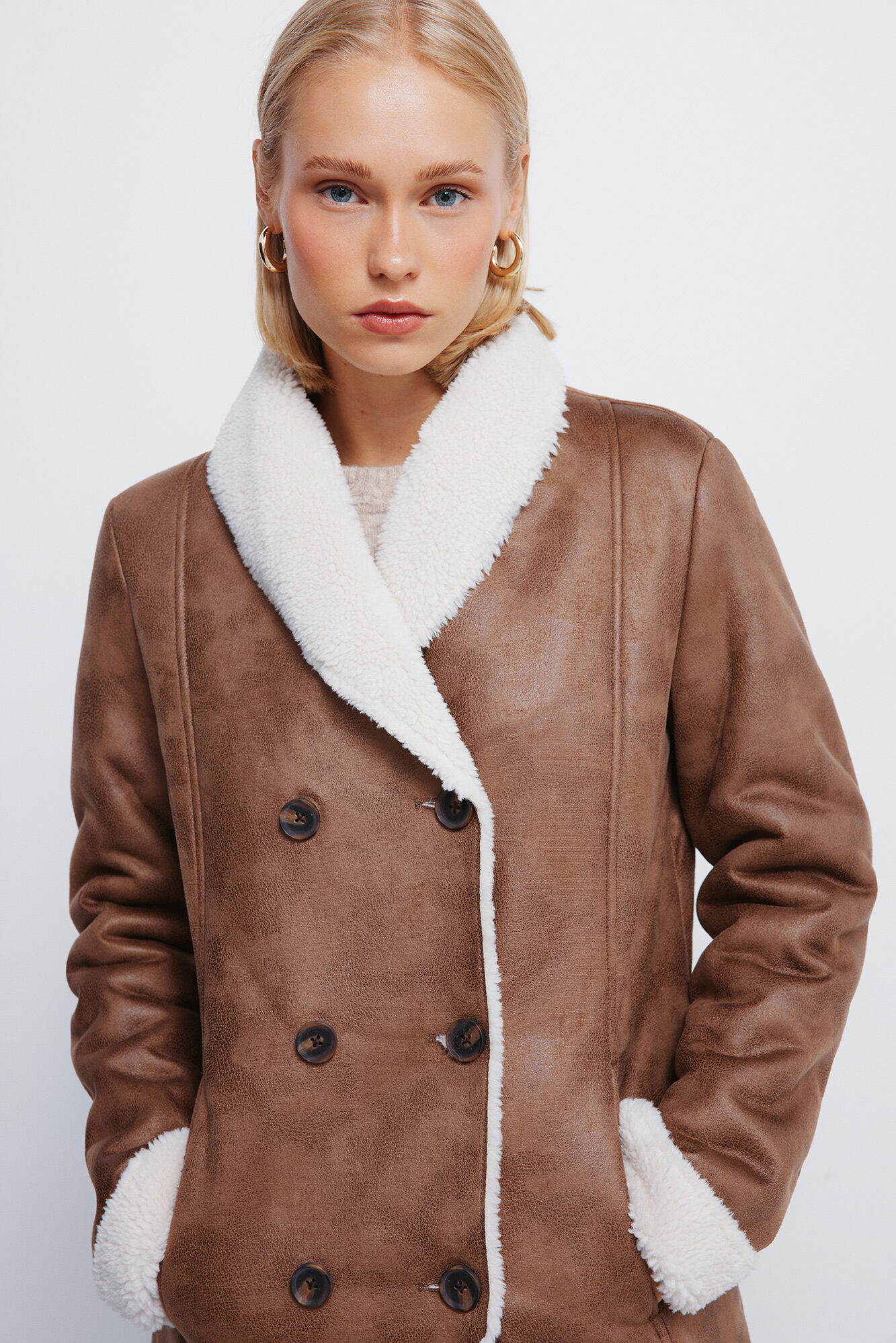 Springfield Casaco com bot&otilde;es de dupla face 