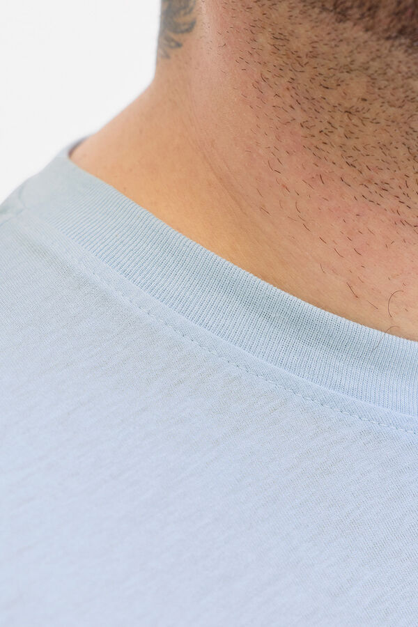Jack & Jones PLUS T-shirt logo azul