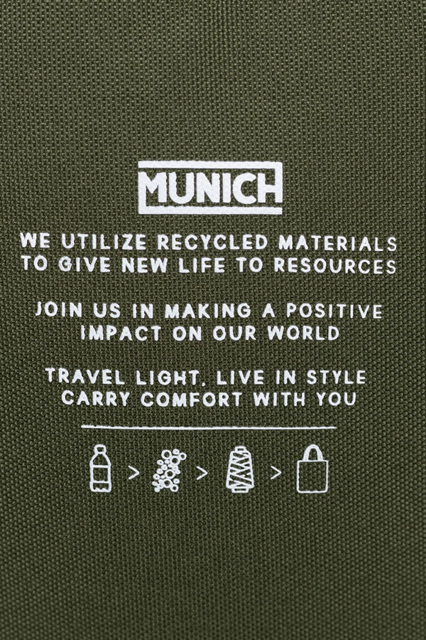 Munich Mochila Slim estampado